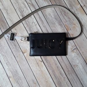 Leather Juicy Couture Belt w/ Waist Pouch